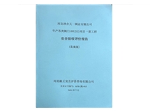 安全验收评价报告